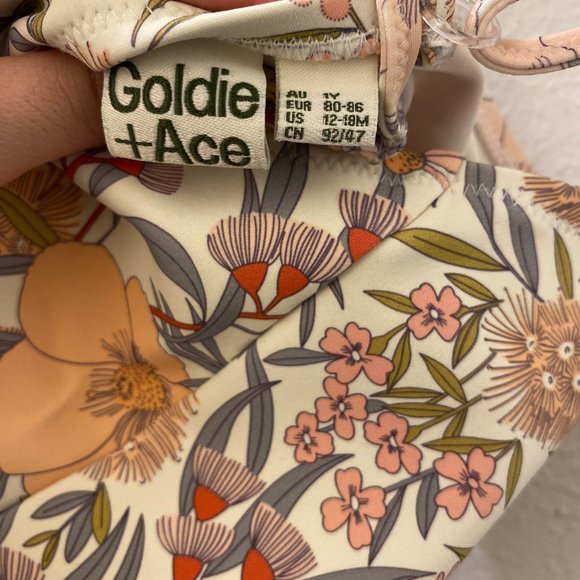 Goldie + Ace | Toddler Australian floral bathing suit | Size 12-18m (1Y) - Picture 3 of 3
